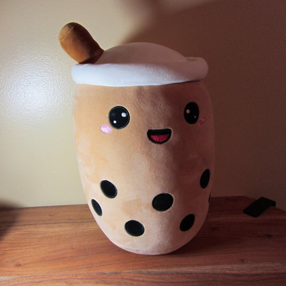 3 for $55 - plush Takashoji happy boba tea 2022 (W3758)
